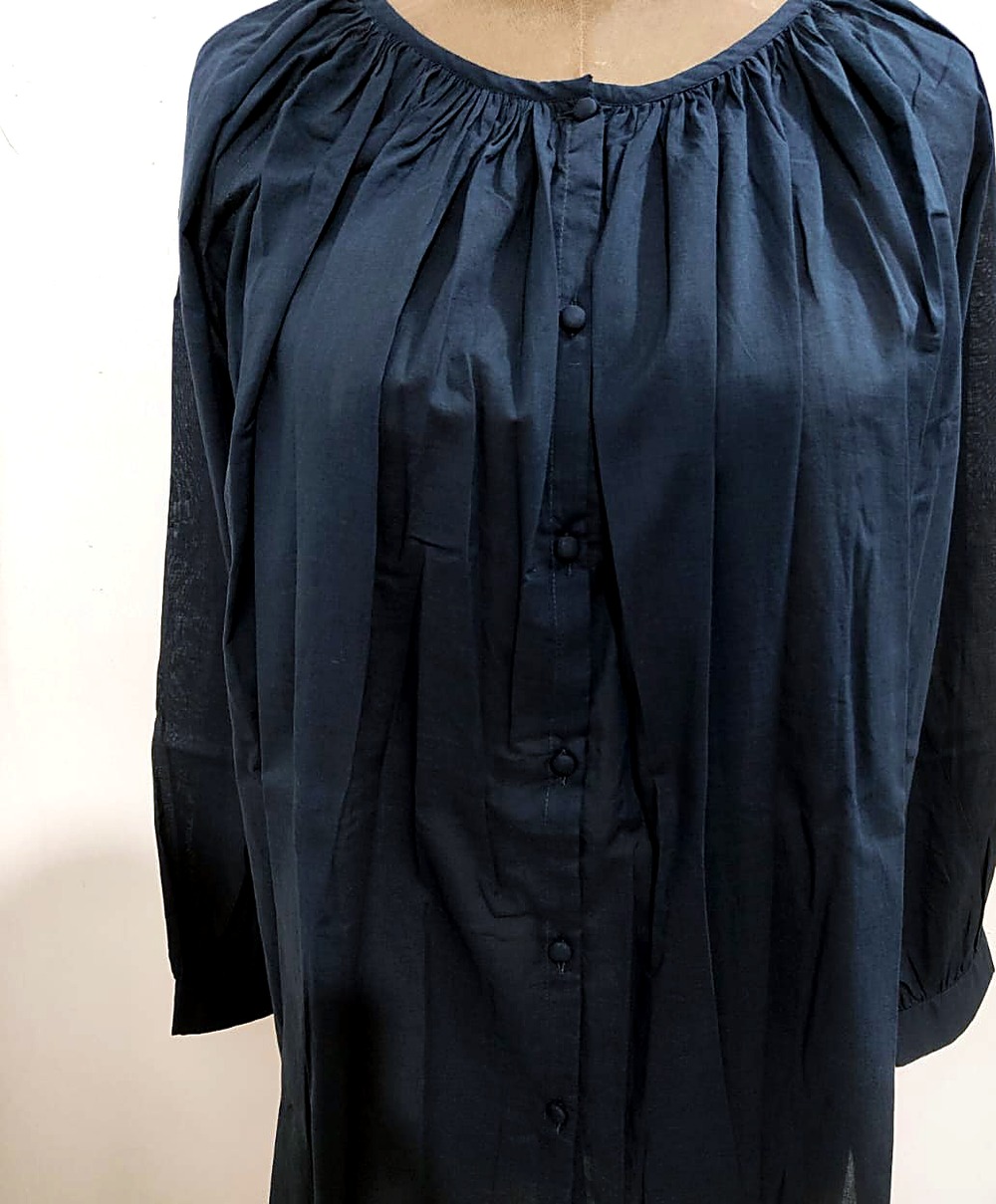 Blouse pétrole